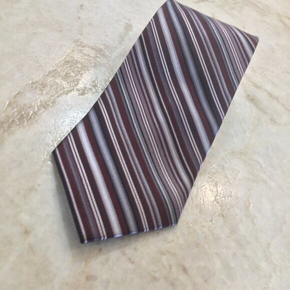 CAMPIA MODA SILK REGIMENT TIE - Picture 10 of 10